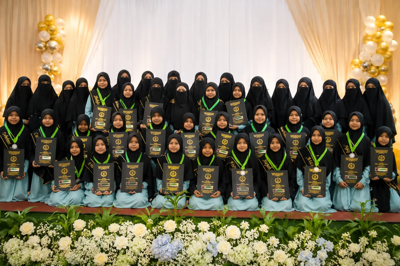 Wisuda dan haflah takharruj Rabbaanii